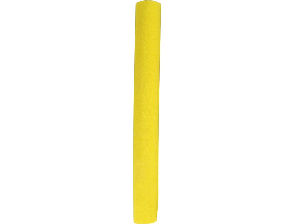 PAPEL CRESPON LIDERPAPEL ROLLO DE 50 CM X 2,5 M 85G/M2 AMARILLO