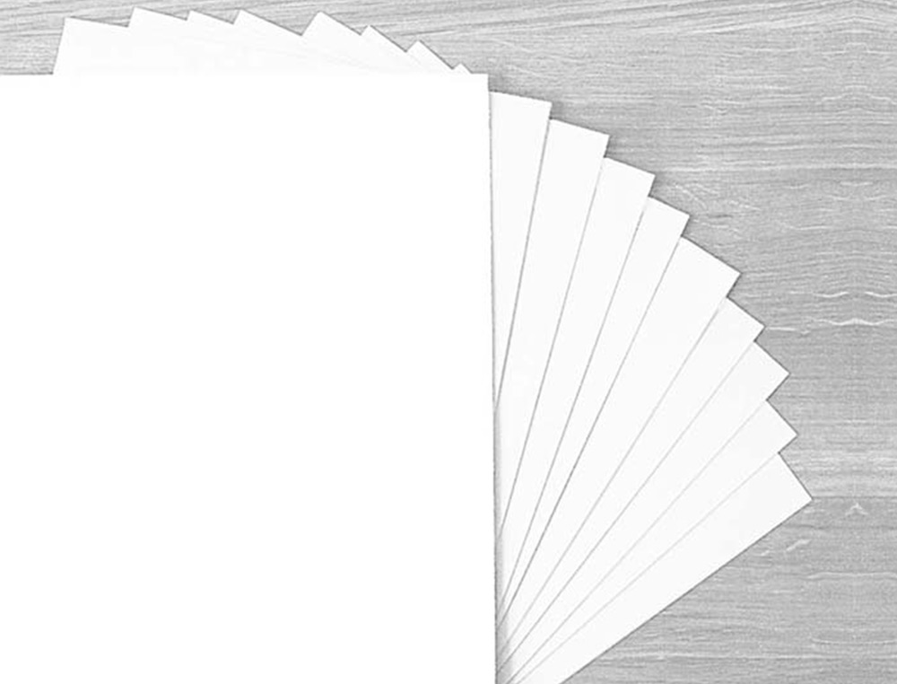CARTULINA LIDERPAPEL 50X65 CM 180G/M2 BLANCO PAQUETE DE 25 HOJAS