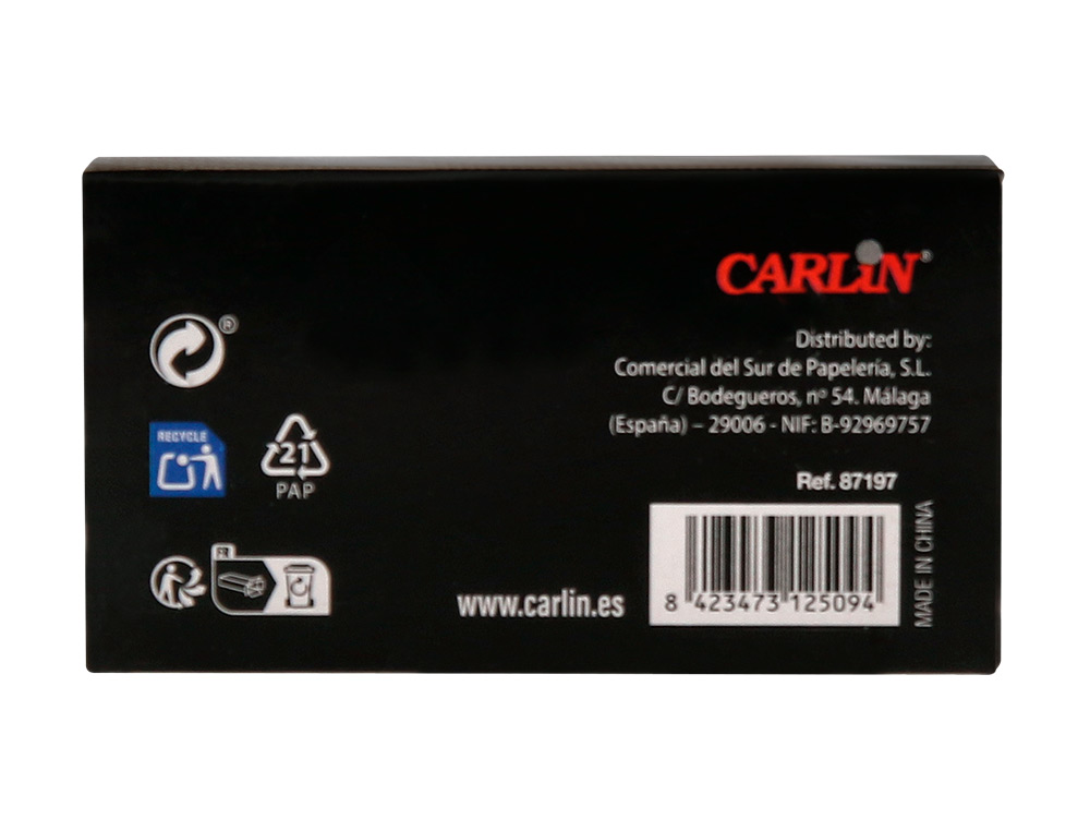 GRAPAS CARLIN N 22/6 24/6 COBREADAS CAJA DE 1000 UNIDADES