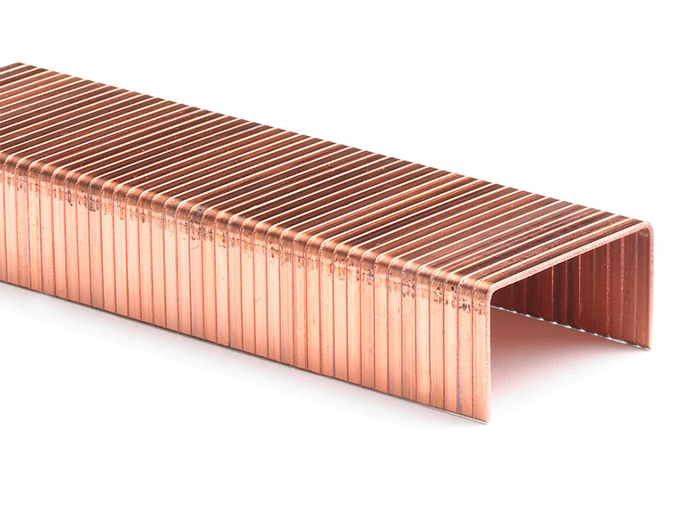 GRAPAS CARLIN N 22/6 24/6 COBREADAS CAJA DE 1000 UNIDADES
