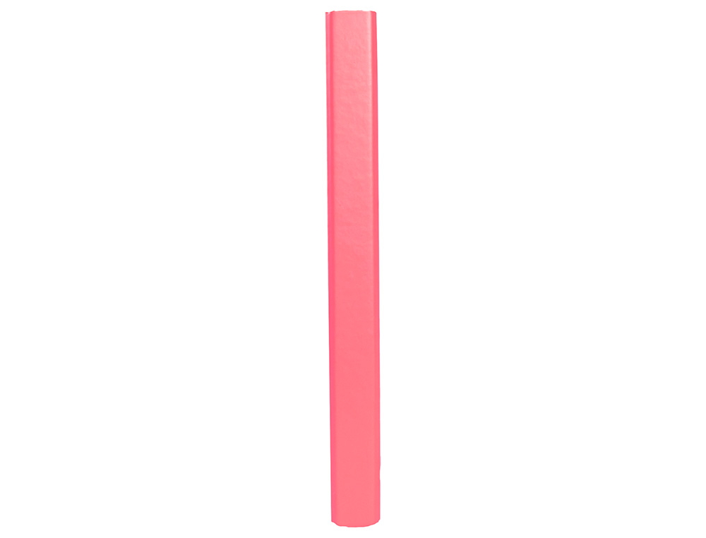 CARPETA LIDERPAPEL ANTARTIK GOMAS A4 3 SOLAPAS CARTON FORRADO COLOR CORAL