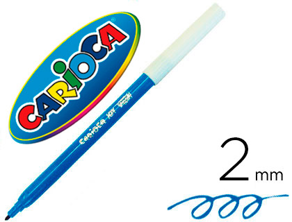 ROTULADOR CARIOCA AZUL UNIDAD