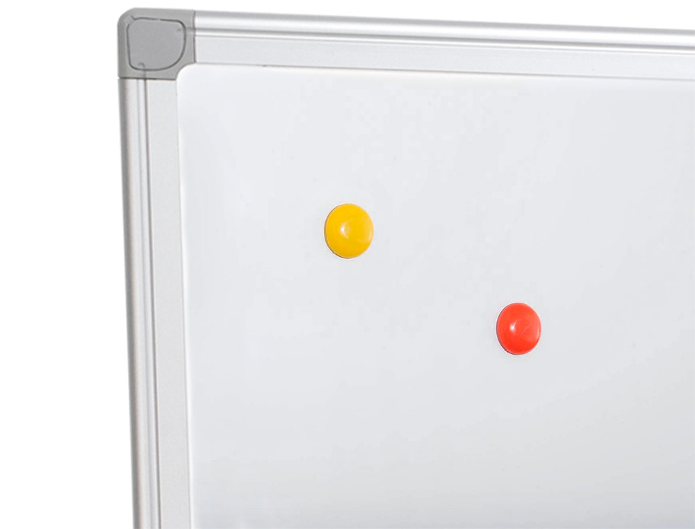 PIZARRA BLANCA Q-CONNECT LACADA MAGNETICA MARCO ALUMINIO 60X45 CM