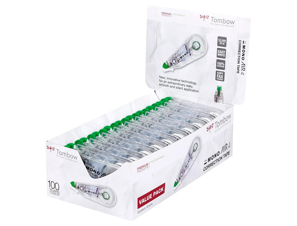 CORRECTOR TOMBOW MONO AIR CINTA 4,2 MM X 10 MT