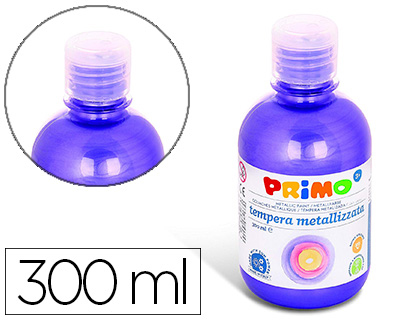 TEMPERA LIQUIDA PRIMO ESCOLAR 300 ML VIOLETA METALIZADO