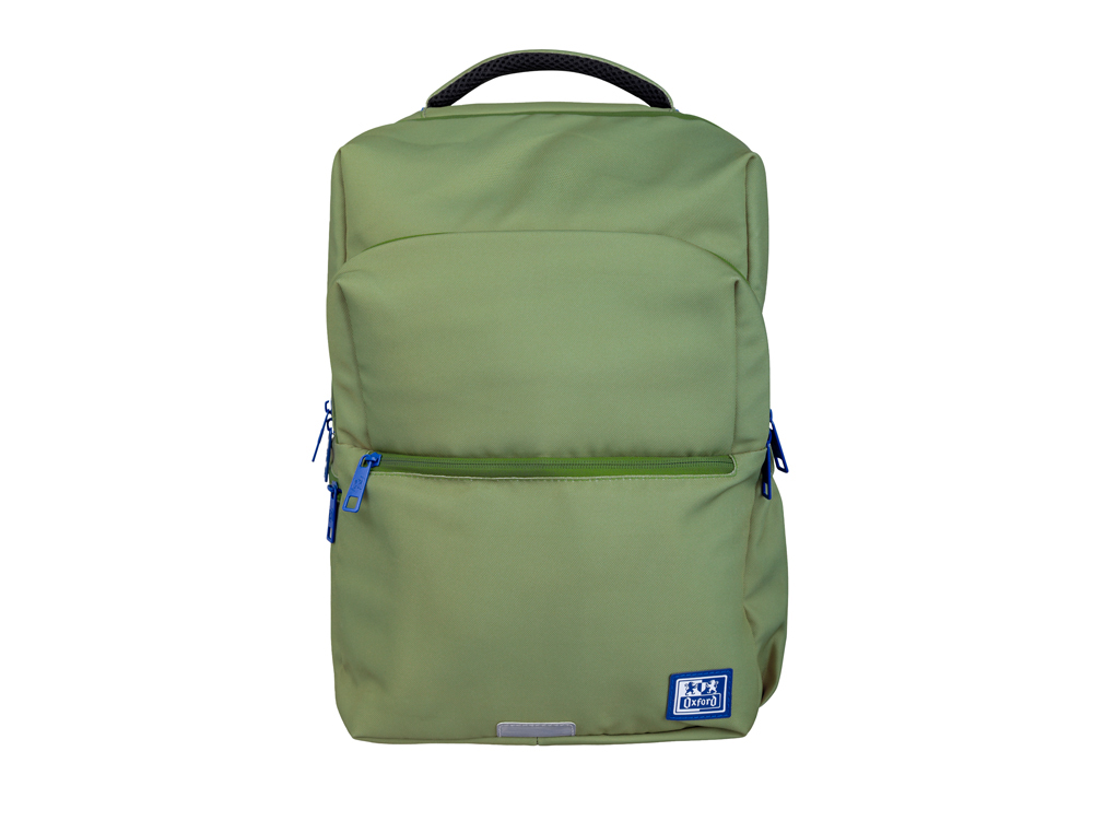 MOCHILA OXFORD B-READY COLOR VERDE 420X300X150 MM