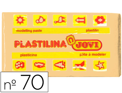 PLASTILINA JOVI 70 CARNE -UNIDAD -TAMAO PEQUEO