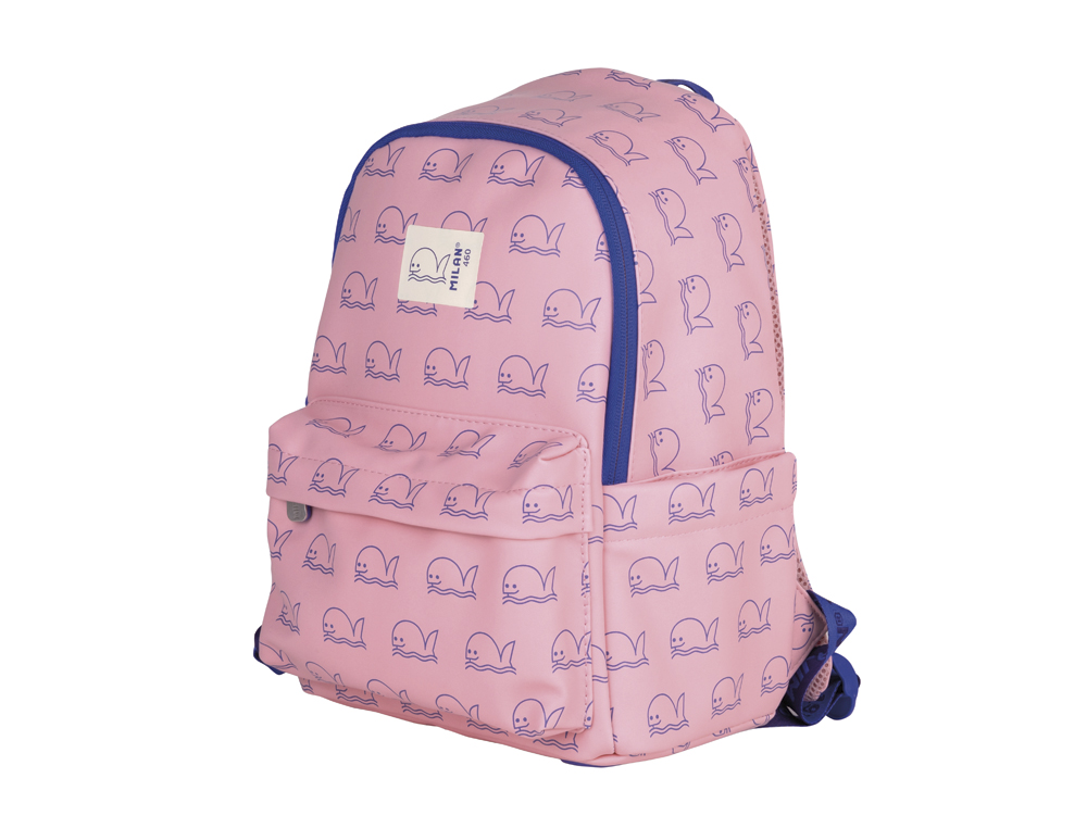 MOCHILA INFANTIL MILAN CASUAL 9,5 LITROS COLECCION 460 COLOR ROSA