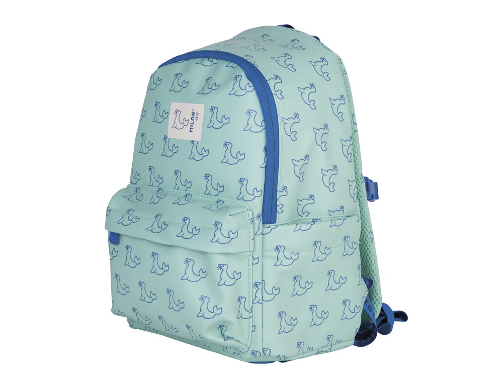 MOCHILA INFANTIL MILAN CASUAL 9,5 LITROS COLECCION 460 COLOR VERDE